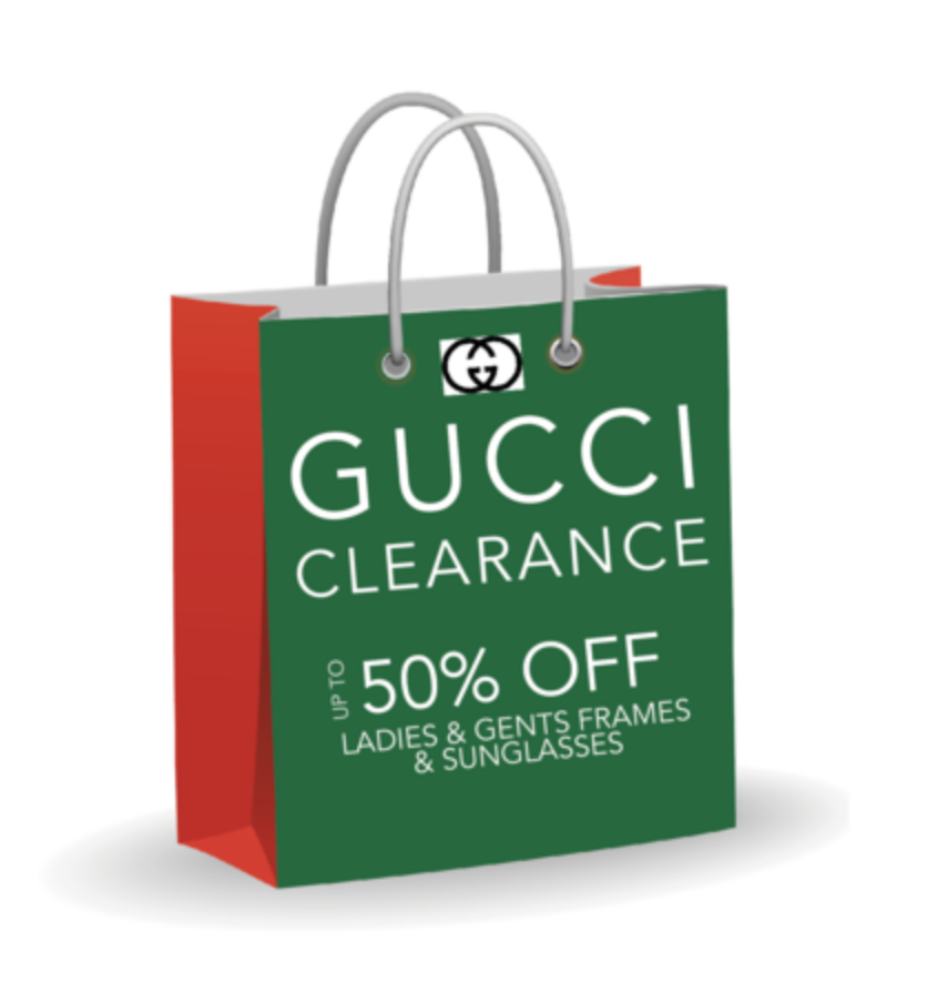 GUCCI CLEARANCE - Starts Black Friday