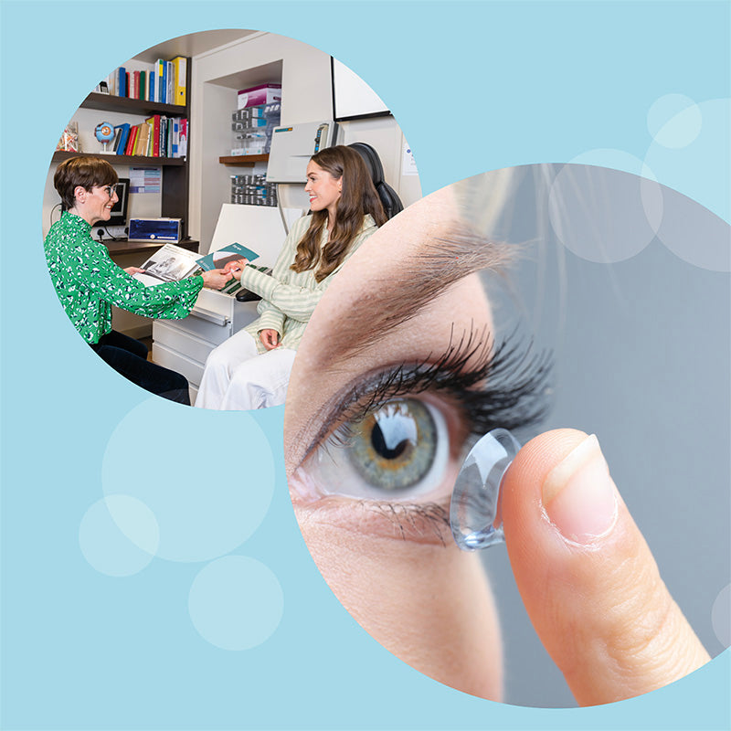 THE IMPORTANCE OF HAVING CONTACT LENSES FITTED PROFESSIONALLY BY YOUR OPTOMETRIST.