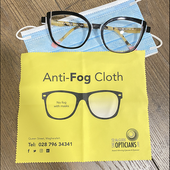 Sinead McGurk Opticians Anti-Fog Cloth